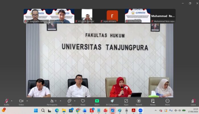 PERATIN dan FH Universitas Tanjungpura Resmi Jalin Kerja Sama Strategis untuk Memperkuat Ekosistem Hukum Digital dan Pengembangan Profesi Advokat