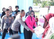 Sentuhan Kasih Bhayangkari Warnai Bakti Sosial dan Kesehatan Hari Bhayangkara Ke-80 di Sumsel