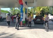 Kegiatan Rutin Polsek Penebel Dengan Humanis Menyasar Pusat Keramaian