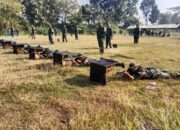 Personel Jajaran Kodim 0808/Blitar Gelar Latihan Menembak Senjata Ringan Semester I