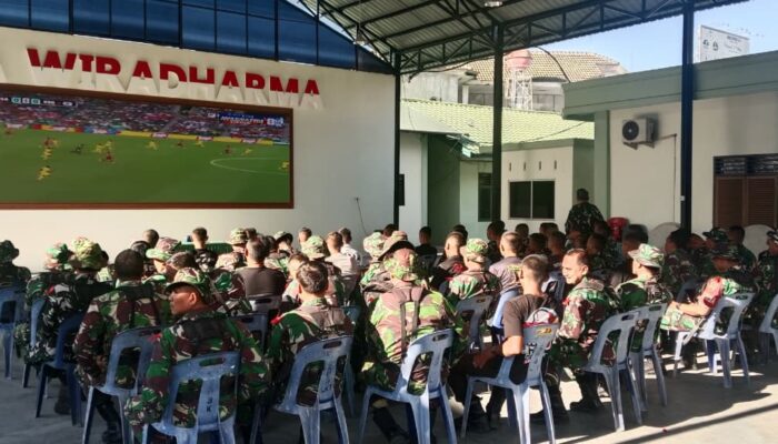 Euforia Nobar Kebangsaan FIFA World Cup 2026″,Momentum Kodim 0203/Lkt Tingkatkan Silaturahmi Bersama Masyarakat 