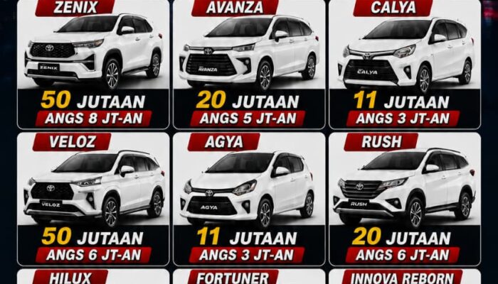 Promo Spektakuler Toyota Bulan Ini di Tunas Auto Graha Lubuk Linggau, DP Mulai Rp 11 Jutaan !!!