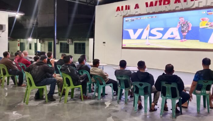 KODIM 0203/LANGKAT KEMBALI GELAR NOBAR KEBANGSAAN PIALA DUNIA 2026, PERTEGAS SINERGITAS TNI DAN RAKYAT