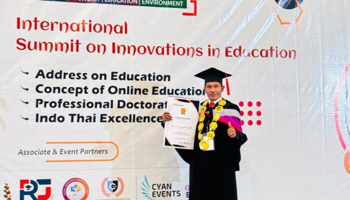 Dr.Honoris Causa M. Aslam Fadli, Ph.D. Raih Gelar Profesor Hukum, Wujud Perjalanan Panjang Putra Bugis Mengabdi untuk Dunia Hukum Indonesia