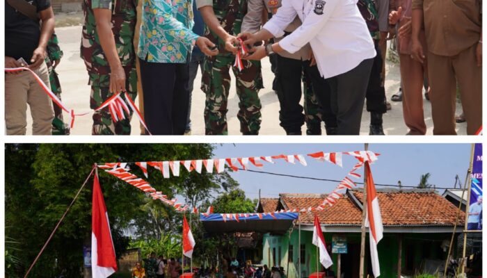 Korem 051/Wijayakarta Resmikan Empat Jembatan Armco, Wujud Nyata Asta Cita Presiden RI Kepada Masyarakat Indonesia