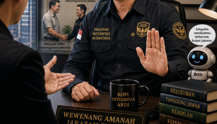 “Kursi Jabatan Hanya Titipan”