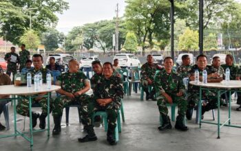 Kodim 0203/Lkt Gelar Nobar Sepakbola Gembira Piala Dunia 2026,Menumbuhkan Semangat Nasionalisme,Solidaritas,dan Persaudaraan Dalam Bingkai NKRI