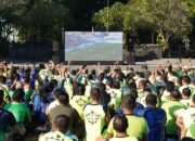 Nobar Piala Dunia, Kodam IX/Udayana Perkokoh Silaturahmi, Persatuan, dan Kemanunggalan TNI-Rakyat