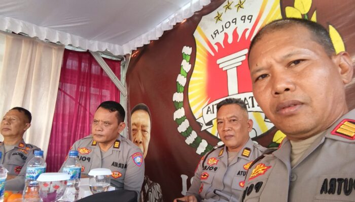 Wakapolsek Kediri Hadiri Syukuran HUT PP Polri di Kabupaten Tabanan