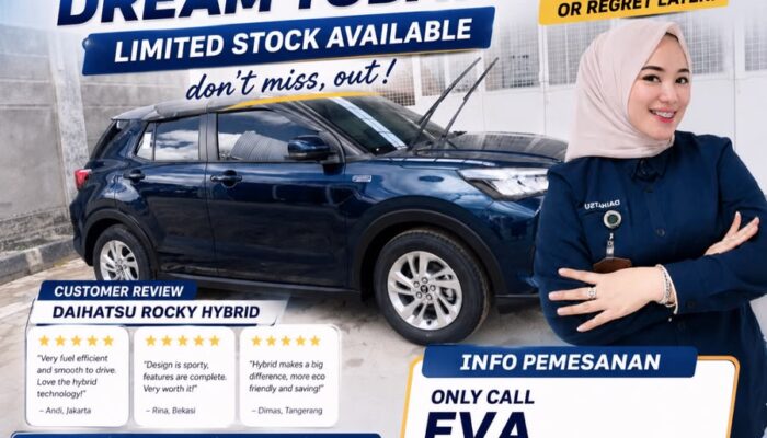 Viral! Beli Daihatsu Kini Makin Mudah, Eva: “Tunas Daihatsu Hadirkan Promo Super Ringan”