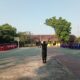 Tumbuhkan Disiplin Dan Jiwa Korsa Sejak Dini, Babinsa Plosokerep Latih PBB Siswa Baru SMPN 8 Blitar