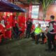 Kapolsek Kediri Pimpin Pengamanan Final Turnamen Volley Ball Banteng Tabanan Cup 2026 di Kediri
