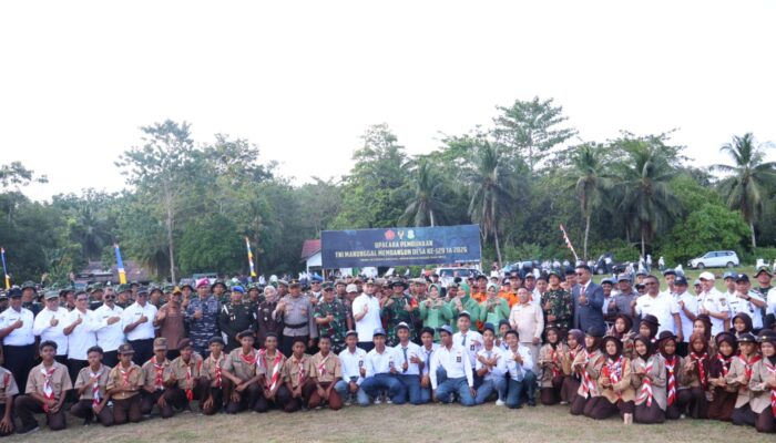 Bupati Buton Pimpin Upacara, Resmi Buka TMMD ke-129 TA 2026