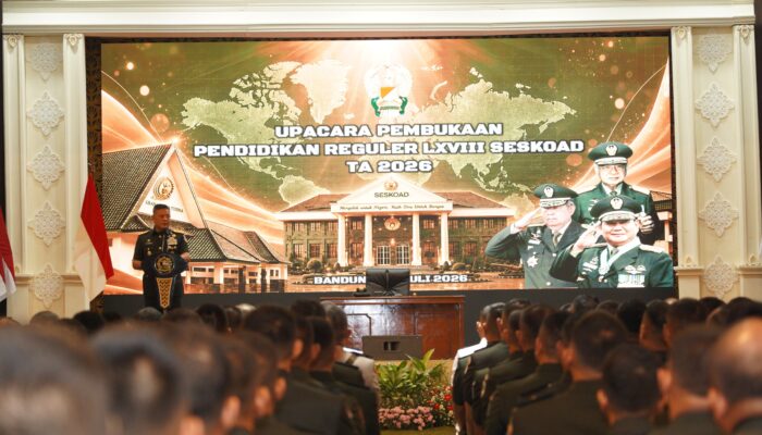 321 Pasis Mulai Tempuh Dikreg LXVIII Seskoad TA 2026