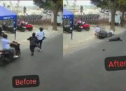 Dua Pejalan Kaki Tertabrak Sepeda Motor di Depan Warung Seblak GSM Bandung, Satu Korban Sempat Mengalami Kejang