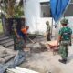 SATGAS TMMD KE-129 KODIM 0418/PALEMBANG BANGUNAN SUMUR BOR SASARAN 7 DI RUMAH TAHFIDZ