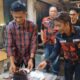 Pemuda Pancasila IT II Beri Kejutan Ulang Tahun kepada Kapolsek Firmansyah, Perkuat Sinergi dengan Kepolisian