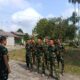 Apel Pagi Anggota Satgas TMMD Ke 129 Kodim 0418/Palembang,Cek kesiapan anggota untuk Pengerjaan sasaran hari ke-7 