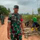 Dansatgas TMMD Ke-129 Kodim 0418/Palembang Tinjau Pembangunan Jalan Rawa Jaya, Pastikan Progres Sesuai Target
