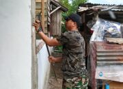 Gotong Royong Warnai Hari Ke-11 TMMD ke-129, Renovasi RTLH Ibu Sriyanti Terus Berjalan