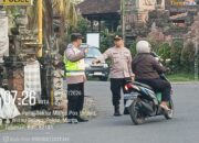Kapolsek Marga Bersama Unit Provos Melaksanakan Pengawasan Dan Pengecekan Personil Strong Point Pagi