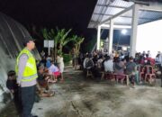 Bhabinkamtibmas Desa Angkah Bersinergi Dengan Pecalang Amankan Giat Reses Anggota DPRD Kabupaten Tabanan Fraksi Gerindra