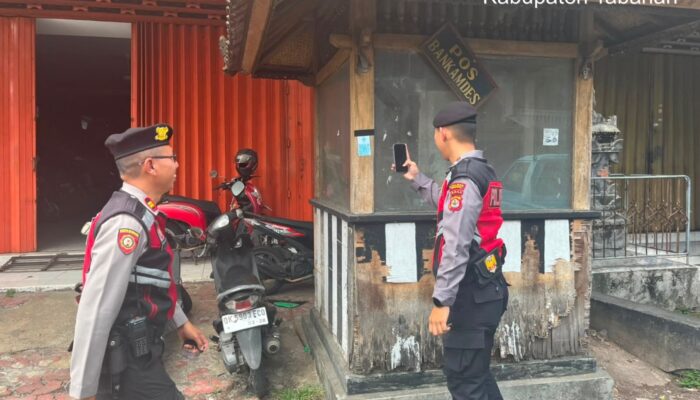 Polsek Kediri Gencarkan Pelaksanaan Patroli Barcode Siang Hari