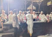 Amankan Pewintenan Mangku, Bhabinkamtibmas Desa Bajera Sampaikan Pesan Kamtibmas