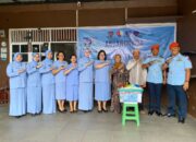 PERSONEL RESIMEN HANUD 1 PASGAT BERPARTISIPASI DALAM DONOR DARAH DAN PEMERIKSAAN KESEHATAN MEMPERINGATI HARI BAKTI TNI AU KE-79