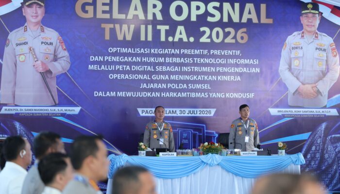 Kepercayaan Publik Jadi Tolok Ukur Baru: Kapolda Sumsel Dorong Kinerja Lapangan dan Publikasi Berjalan Beriringan