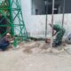 Hari Ke-17 TMMD, Satgas Fokus Pasang Tower Penyangga Tandon dan Pipa Distribusi Air Bersih
