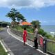 Personil Polsubsektor Tanah Lot Melaksanakan Patroli Dan Penjagaan di DTW Tanah Lot