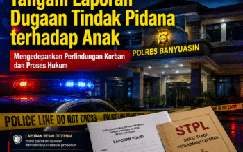 BREAKING NEWS !!!! Dugaan Tindak Pidana Terhadap Anak Dilaporkan ke Polres Banyuasin