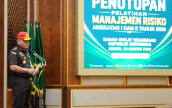 Kabadiklat Harli Siregar Tutup Pelatihan Manajemen Risiko 2026, Instruksikan Alumni Jadi Agen Perubahan di Seluruh Satker Kejaksaan