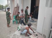 Satgas TMMD Ke-129 Optimalkan Personel Demi Rampungkan Mushola Baiturrahman Tepat Waktu
