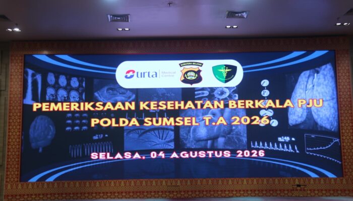 Kapolda Sumsel Pimpin Rikkes Berkala PJU 2026, Perkuat Kesiapan Fisik dan Mental Hadapi Tantangan Tugas