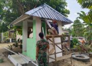 Fasilitas Umum Lebih Baik, TMMD Ke-129 Siapkan Mushola dan Pos Kamling untuk Masyarakat Talang Jambe