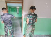 Hari Ke-21 TMMD, Rehab Rumah Bapak Fernando Masuki Tahap Penyempurnaan