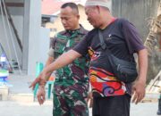 Pengawasan Intensif, Wadan Satgas TMMD Tinjau Pembangunan Mushola di Sukajaya