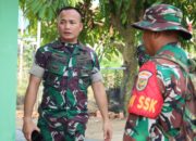 Wadan Satgas TMMD Ke-129 Pastikan Pembangunan Poskamling Berjalan Sesuai Target