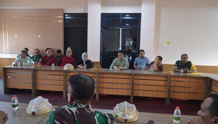 Wadan Satgas Laporkan Capaian TMMD Ke-129 kepada Katim Wasev