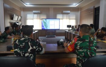 Pengawasan TMMD Ke-129, Katim Wasev Terima Paparan Lengkap Perkembangan Program