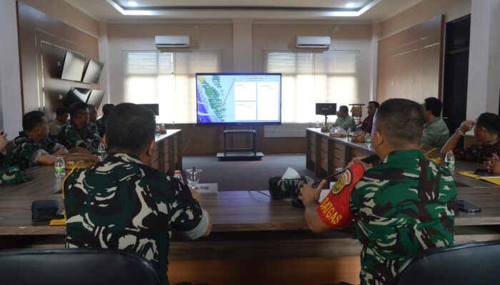 Pengawasan TMMD Ke-129, Katim Wasev Terima Paparan Lengkap Perkembangan Program
