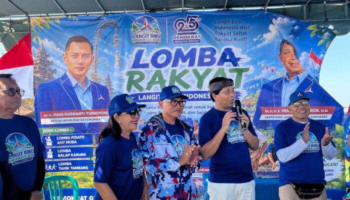 DEMOKRAT GIANYAR GELAR GERAKAN LANGIT BIRU: LEPASKAN TUKIK DAN BERSIHKAN PANTAI LEMBENG