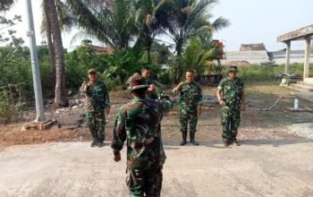 Satgas Kodim 0418/Palembang Perkuat Koordinasi Sebelum Kerja di Lapangan