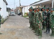 Jelang Turun ke Sasaran, Satgas TMMD ke-129 Kodim 0418/Palembang Gelar Apel Pagi