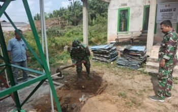 Sumur Bor Musholah Hidayatullah Dicek, Satgas TMMD Pastikan Fasilitas Siap Digunakan