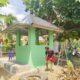 Gotong Royong Warnai Penyelesaian Pos Kamling TMMD ke-129 di Talang Jambe