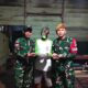 Peduli Satwa Dilindungi, Warga Perbatasan Serahkan 1 Kg Sisik Trenggiling ke Satgas Pamtas RI-Malaysia Yonarmed 19/Bogani