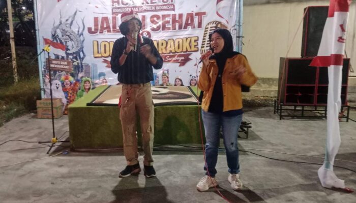 Semarak Kemerdekaan, Panitia HUT ke-81 RI RW 06 Manukan Kulon Gelar Lomba Karaoke Diikuti 22 Peserta